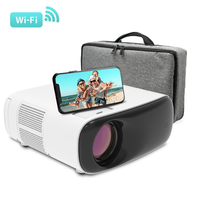 Nouveau projecteur vidéo LED mini Transjee A70 1080p 2026 avec Android 9, haut-parleurs intégrés et design portable