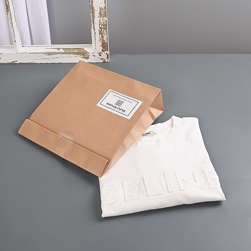 Document envelope bag-kraft paper white
