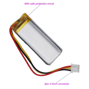 Batterie Li-ion 3,8 V 1000 mAh 822048 avec connecteur 3 broches 2,0 mm pour télécommande vocale Ro-ku Pro - Product Image 1