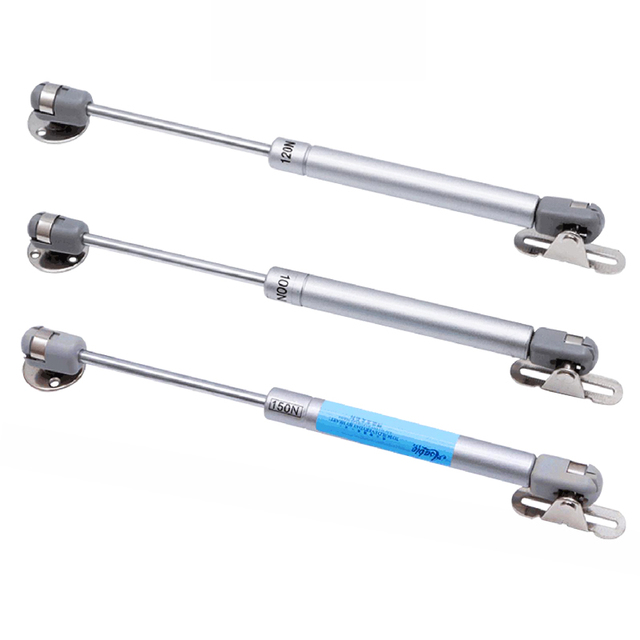 Lift Hydraulic Gas Spring Struts Aluminum Alloy Anticorrosion Heavy Duty Clothes Tube Support Kitchen Cabinet Manufacturers Sell