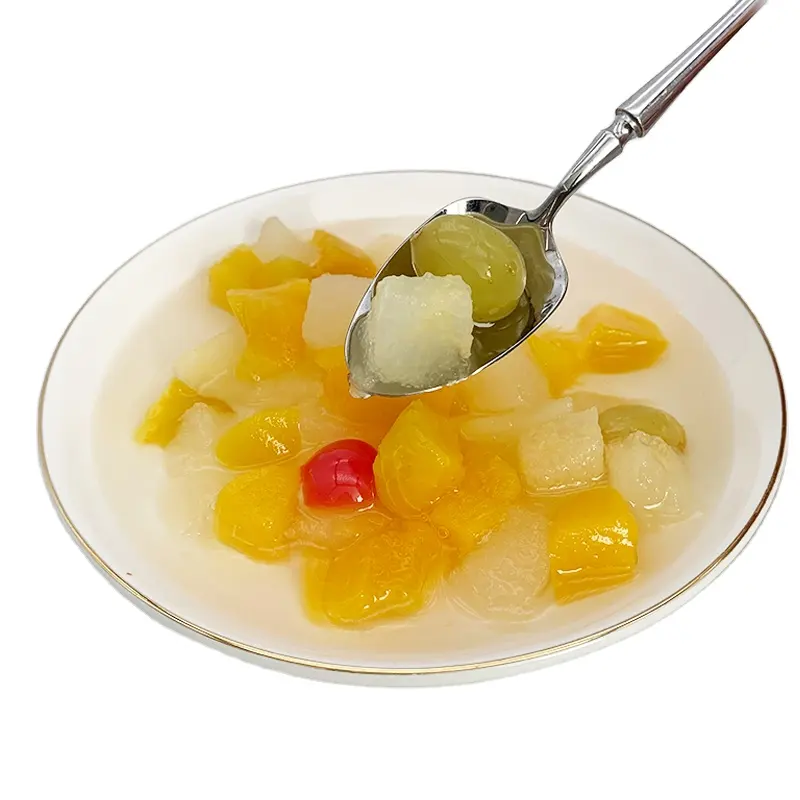 Delicious Canned Fruit Cocktail Good Quality Mixed Fruit Pineapple in Light Syrup