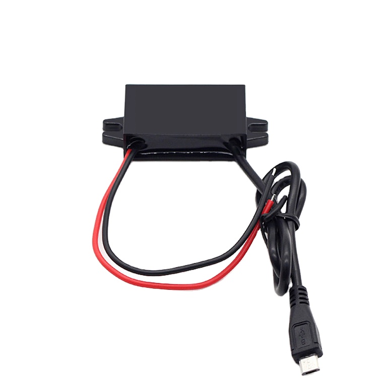 Inversor de corriente de 12V a 5V, convertidor de corriente de 1A 2A 3A, Micro USB, gran oferta