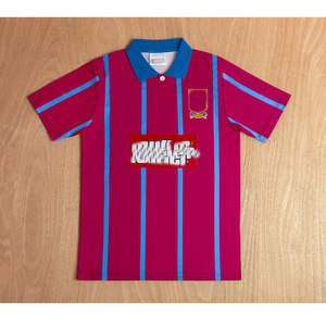 カスタム57-12アストン・ヴィラクラブレトロジャージメンズスポーツスーツフットボールジャージスポーツウェアフットボールアパレルスポーツスーツ - Product Image 3