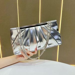 2026 New Fashion Women Clutch Bag Elegant PU Leather Party Evening bags Chain shoulder Crossbody Bag Handbag For Women - Product Image 2