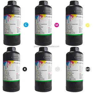 CMYKW UV Digital Printing ink For label sticker uv printing uv dtf film logo printer