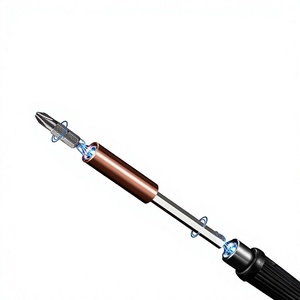 Cr-V Multi-Bit <b>Screwdriver</b> Set 20-40Pcs Industrial Grade Chrome Finish With Anti-Slip Handle For Repair Tools - Product Image 4