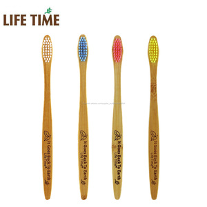 Listo para nave medio Ambiente eco amigable cepillos de bambú Degradable adj Etiqueta Privada bambu con carbón. - Product Image 4