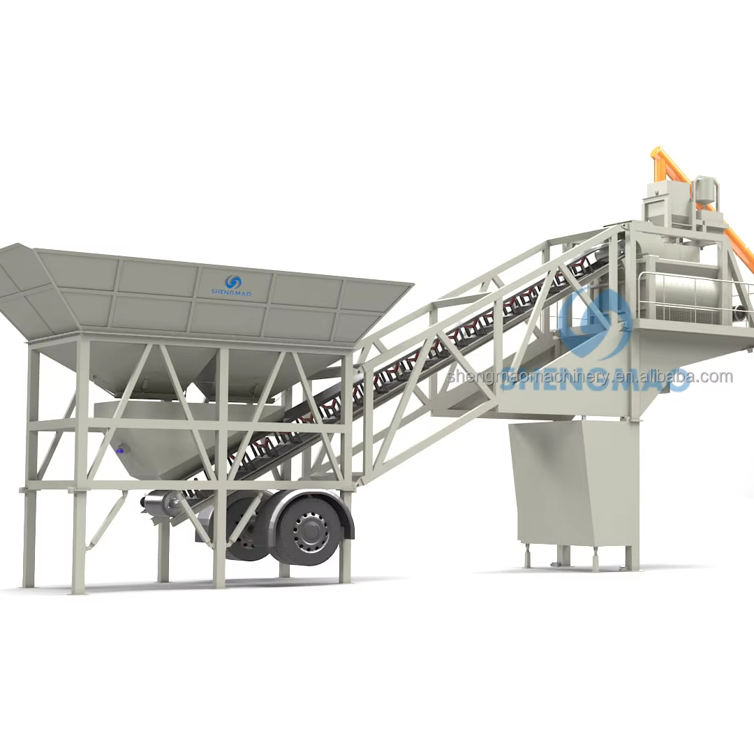 Centrale a Beton Ready Mixed Concrete Portable Batching Plants