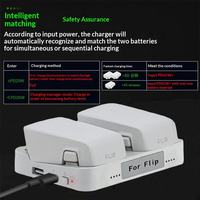 Chargeur de batterie en alliage compatible RC STY Flip avec gestionnaire de batterie double canal - Accessoires de moule privé