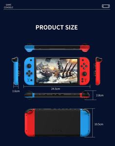 Độ nét cao xách tay Gamepad <span class=keywords><strong>mini</strong></span> giao diện điều khiển trò chơi máy nghe nhạc với màn hình lớn thông minh TV Loại sản phẩm - Product Image 5