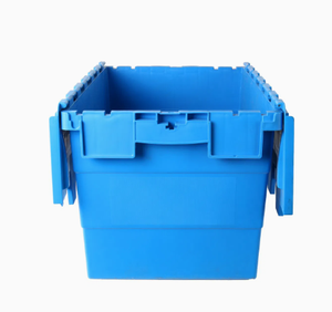 Contenitore in Plastica Resistente con Coperchio Attaccato, Impilabile, per Trasporto e Stoccaggio - Product Image 3