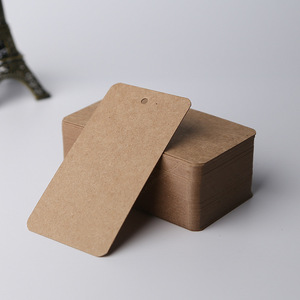 Etiquetas colgantes de papel kraft para ropa, personalizables con serigrafía, resistentes a los arañazos, origen Wenzhou - Product Image 3