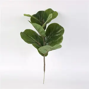 Hot sale of high quality Artificial Ficus pandurata Hance branch made in China for home decoration flower arrangement art
