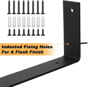 225 X 40 X 4mm Heavy Duty Wall Mounted Shelf <strong>Scaffold</strong> <strong>Board</strong> Shelf Brackets for Wooden Wall <strong>Shelves</strong> - Product Image 2