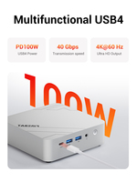 Mini PC Firebat F1 Business Ryzen 5 6 cœurs 24 Go 512 Go WiFi6 BT5.2, petit ordinateur de bureau, livraison gratuite pour usage professionnel