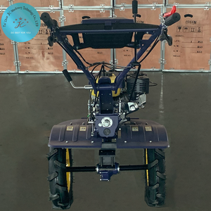 Jc 7HP Rotavator Rotary Tiller Cultivador Rototiller Gasolina <span class=keywords><strong>Arranque</strong></span> eléctrico Microcultivador agrícola - Product Image 4