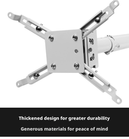 Support de projecteur universel suspendu pour les présentations en salle de conférence, support de projecteur expédié en usine