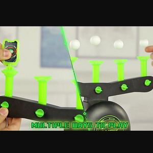 2in1 Luminous điện Hover bắn mục tiêu thực hành và mục tiêu thiết lập bắn đồ chơi nổi Bóng Trò chơi bắn súng với 2 viên đạn mềm súng - Product Image 3