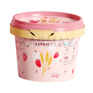 Fabricante de China Frozen Etiqueta impresa personalizada 150 ml Mini Ollas de embalaje de yogur con tapa Olla de yogur con cuchara pequeña - Product Image 2
