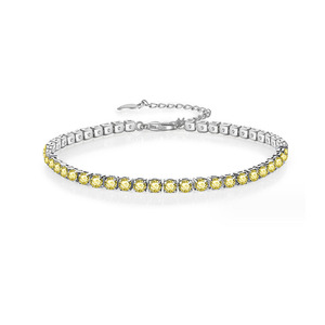 Gelang Geometris Turmalin Berlapis Emas 18k Kasual/Sporty Wanita Baja Tahan Karat Ukuran Dapat Disesuaikan Ramah Lingkungan Pabrik Perhiasan - Product Image 3