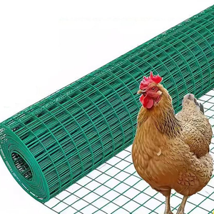 Çiftlik bahçe çitleri için kullanılan PVC kaplama ile sıcak satış yeşil PVC plastik kaplı kaynaklı tel örgü - Product Image 1
