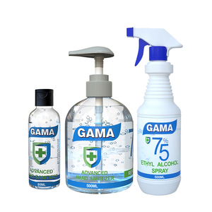 Fabricant 100 ml / 500 ml Gel de lavage des mains antibactérien instantané sans eau - Product Image 1