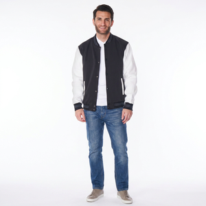Custom Made Men's Baseball Varsity <b>Jackets</b> 100% Wool Eco-Friendly Breathable Latest High Street Fashion <b>Long</b> Sleeves Winter - Product Image 1