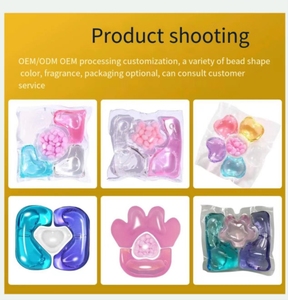 Vỏ bột giặt 5 trong 1 8g | cung cấp số lượng lớn, làm sạch mạnh mẽ, mùi hương hoa, giá xuất xưởng - Product Image 5