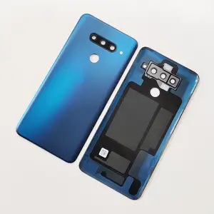 V40 ThinQ Back Glass Cover Housing for LG V40 ThinQ V405 Battery Door Full Assembly Replacement Parts