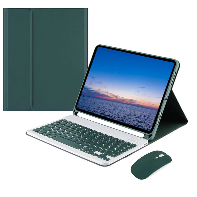 GSCASE 11 Inch Smart Wireless Keyboard Case Cover Multi-Color Business Design for Xiaomi Redmi Pad SE