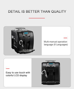 Máquina de <span class=keywords><strong>café</strong></span> expreso eléctrica con control de pantalla táctil completamente automática profesional comercial - Product Image 5