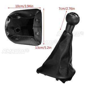Pomo de Palanca de Cambios de 5 Velocidades con Funda de Goma Compatible con Peugeot 207 307 CC 308 - Product Image 6