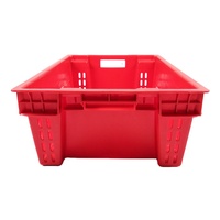 Boîte à corbeille en plastique empilable pour le stockage et le transport des fruits et légumes