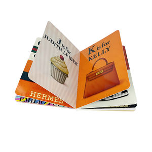 Impresión de libros de cartón para niños con impresión personalizada ecológica a pedido - Product Image 4