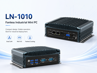 Computadora Integrada con Doble LAN, Amplio Rango de E/S, Windows y Linux, SSD para Kiosco y Gateway, Compatible con Windows y Linux, PC Industrial Integrado