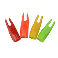 Flèches et flèches en plastique, équipement pour la chasse au tir à l'arc, 20 pièces, 8mm