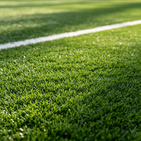 Césped Artificial Resistente al Desgaste de 30 mm para Cancha de Fútbol, Suelo Deportivo Profesional, Césped Artificial Realista para Toda Temporada