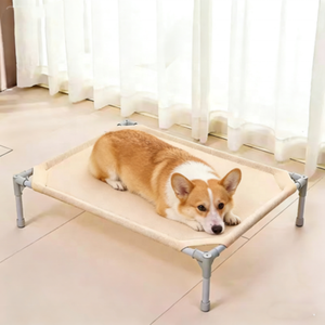 Langlebiges Erhöhtes Haustierbett Abnehmbares Netz Feuchtigkeitsbeständiges Atmungsaktives Hunde- und Katzenschlafbett - Product Image 2