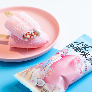Abink Xiao ai kem dừa hồng giòn hương vị dừa sản phẩm thịnh hành - Product Image 1