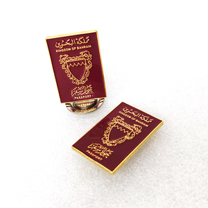 Trong kho oman saudi UAE kim loại Sticker Pin cho điện thoại di động QATAR kuwait bahrain men vàng hộ chiếu pin nam châm huy hiệu Trâm - Product Image 6