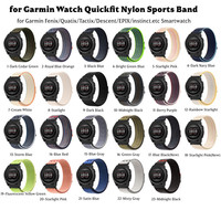 Cinturino QuickFit da 22mm 26mm per Garmin Fenix 9 8X 7 Pro Tactix 8 7 Enduro 3 Forerunner 965, Bracciale in Nylon