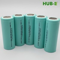 Sel Silinder LiFePO4 Semi-solid State HUB-E 4000mAh 3Wh untuk Elektronik Konsumen & Peralatan Tenaga Buatan Karnataka