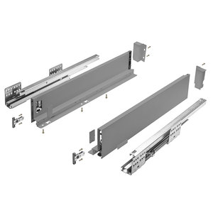 slim tandem drawer box,soft close drawer slide double wall metal box cabinet hardware drawer rail