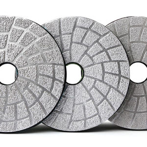 Z-LION 4 "الماس فراغ صنع من النحاس لوحة تلميع الجرانيت ملموسة طحن الرخام القرص الرملي لوحة - Product Image 1