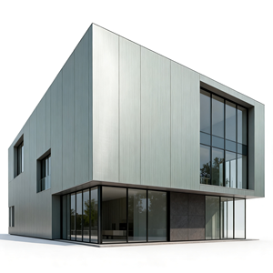 Panel de Aluminio con Revestimiento de PVDF, Ligero y de Alta Resistencia, para Revestimiento de Fachadas Metálicas en Edificios Comerciales (Muestra Gratuita) - Product Image 1