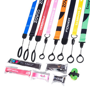 Designer Polyester Sublimation Neck Custom Lanyard Breakaway Cartoon Anime Lanyard with Custom Logo