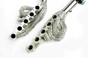 Nouveau collecteur d'échappement en acier inoxydable haute performance pour Audi R8 V10, avec catalyseur ou sans catalyseur, et bouclier thermique - Product Image 6