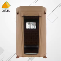 Tente gonflable oxford de haute qualité portable avec bain Camping toilette Style pop-up étanche pour une utilisation en plein air