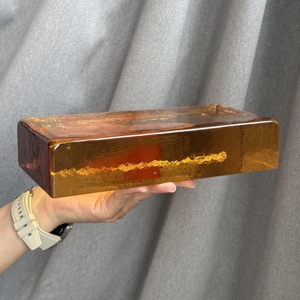Bloques de Vidrio Sólido de Color Ámbar para Decoración, Ladrillos de Cristal Pigmentados para Paredes Divisorias de Vestíbulos de Hotel - Product Image 3