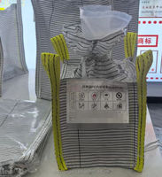 Sac géant en PE personnalisé pour l'emballage de sucre pour le ciment, l'engrais pour œufs, le riz, l'alimentation avec bec et poignée de Chine